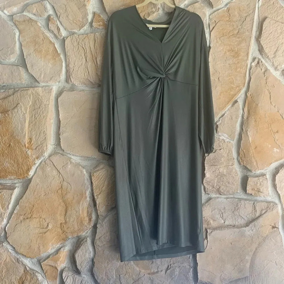 Prologue Green Long Sleeve Dress - Picture 3 of 7